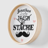 Vernietig de Stache Mustache Retro Hipster niet (Hoek)