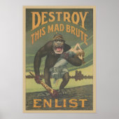 Vernietig deze mad Brute Enlist Poster (Voorkant)