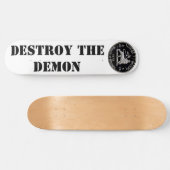 VERNIETIG HET DEMON Skateboard (Horizontaal)