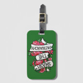 Vernietig het Patriarchaat Bagagelabel (Voorkant (verticaal))