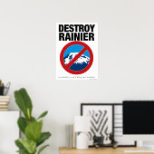 Vernietig Rainier Poster (Thuiskantoor)