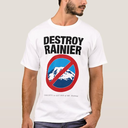 Vernietig Rainier T-shirt (Voorkant)