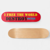 VERNIETIG SATAN Skateboard (Horizontaal)