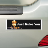 Vernietig-ze bumpersticker (Op auto)