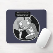 Vernietigd door waarheid muismat (Met muis)