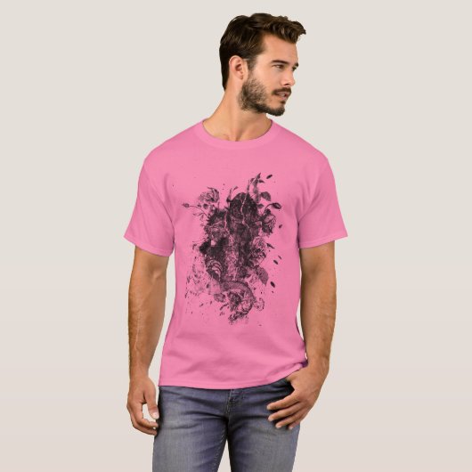Vernietigde Heraldry 9 T-shirt (Voorkant volledig)