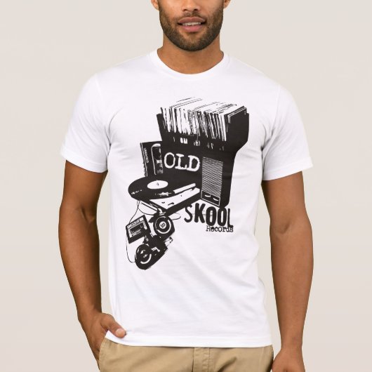  vernietigde oude huid t-shirt (Voorkant)