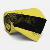 Vernietigde waarschuwing stropdas (Opgerold)