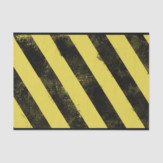 Vernietigde waarschuwing tissuepapier (Voorkant)