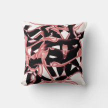 Vernietigde zwarte en zalmschroot of plakband op w