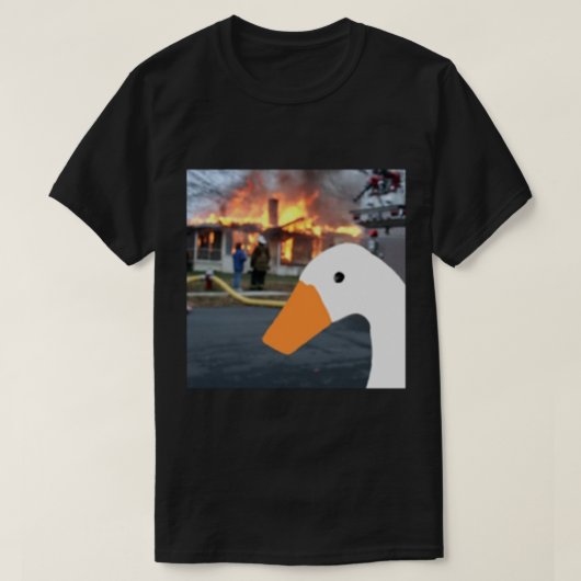 Vernietiging ganzenspel zonder titel t-shirt (Design voorkant)
