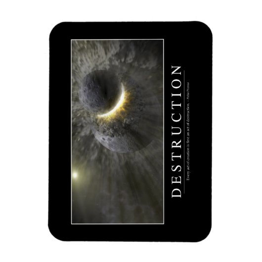 Vernietiging: Inspirerend prijsopgave 2 Magneet (Verticaal)