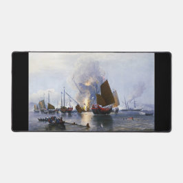 Vernietiging van Chinese oorlogsjunks 1843 Bureaumat