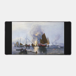 Vernietiging van Chinese oorlogsjunks 1843 Bureaumat