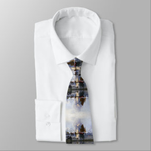 Vernietiging van Chinese oorlogsjunks 1843 Stropdas