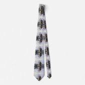 Vernietiging van Chinese oorlogsjunks 1843 Stropdas (Voorkant)