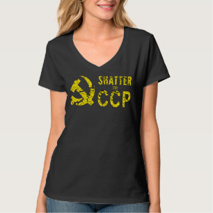 VERNIETIGING VAN DE ANTI-CHINESE COMMUNISTISCHE PA T-SHIRT