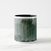 Vernietiging van de Bastille, 14 juli 1789 Tweekleurige Koffiemok (Center)