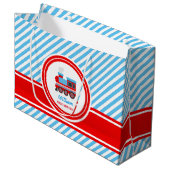 Vernietiging van de Choo-trein op zaterdag Groot Cadeauzakje (Voorkant Gekanteld)