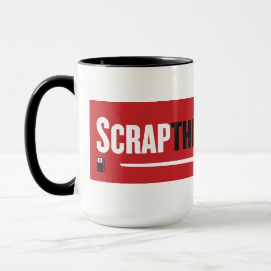 Vernietiging van de CO2-Mok Mok (Links)