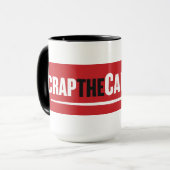 Vernietiging van de CO2-Mok Mok (Voorkant links)