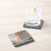 Vernietiging van de Deense vloot vóór Kopenhagen; Onderzetter (Rechterzijde)