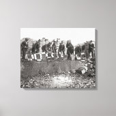 Vernietiging van de drank, 1923 canvas afdruk (Voorkant)