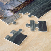 Vernietiging van de Franse Frigates L'Arianne & L' Legpuzzel (Zijkant)