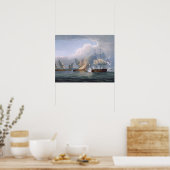 Vernietiging van de Franse Frigates L'Arianne & L' Poster (Keuken)