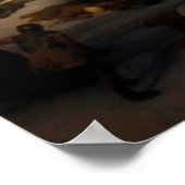 Vernietiging van de joodse tempel in Jeruzalem Poster (Hoek)