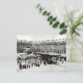 Vernietiging van de kolom van de leverancier briefkaart (Staand voorkant)