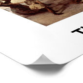 Vernietiging van de tempel door Francesco Hayez Poster (Hoek)