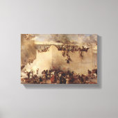Vernietiging van de tempel van Jeruzalem Canvas Afdruk (Voorkant)