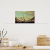 Vernietiging van drijvende batterijen bij poster (Keuken)