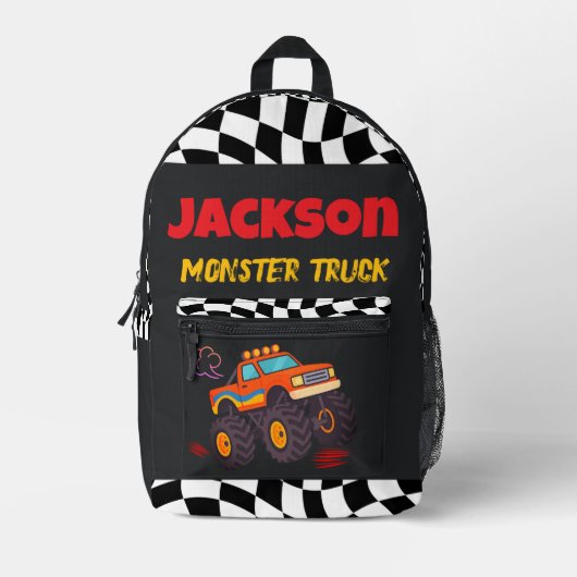 Vernietiging van het ! bedrukte rugzak (Voorkant)