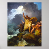 Vernietiging van het leger van de Farao (1792) Poster (Voorkant)