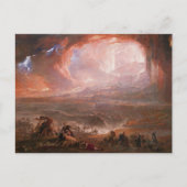 Vernietiging van Pompeii en Herculaneum Briefkaart (Voorkant)
