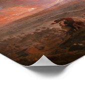 Vernietiging van Pompeii en Herculaneum Poster (Hoek)