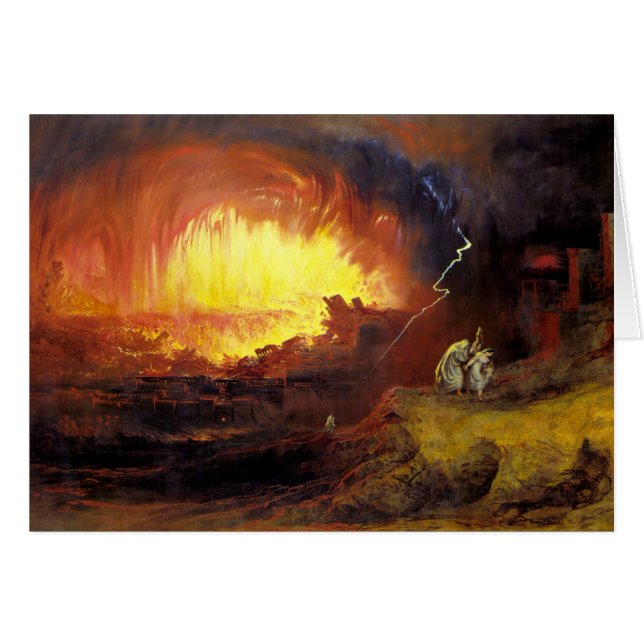 Vernietiging van Sodom en Gommorah (Voorkant Horizontaal)