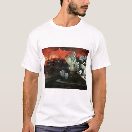 Vernietiging van Sodom en Gomorra - Joachim Patine T-shirt (Voorkant)