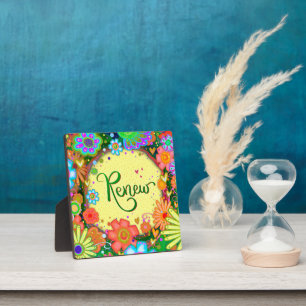 Vernieuw Floral Whimsical Inspiration Ezel Fotoplaat