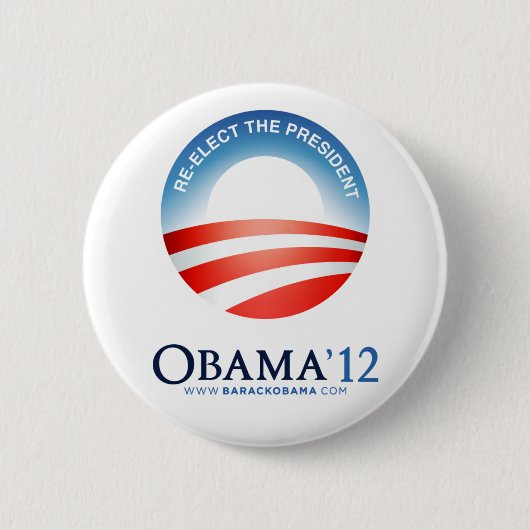 Vernieuw het President: Obama Button 2012 (Voorkant)