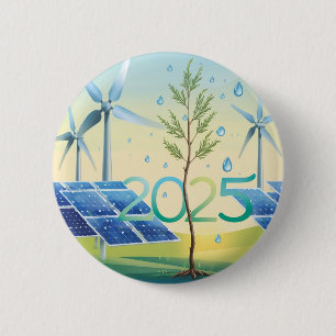 Vernieuw onze belofte om de knop te voeden ronde button 5,7 cm