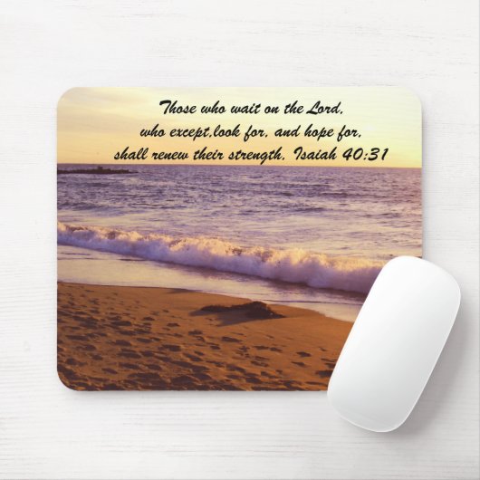 Vernieuw, vrede is nog steeds _ Mousepad Muismat (Met muis)