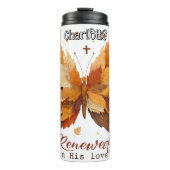 Vernieuwd in Zijn liefde Thermosbeker (Voorkant)