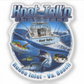 Vernieuwd origineel bootlogo sticker (Voorkant)
