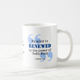 VERNIEUWDE GEEST Christelijke Verklaring Koffiemok