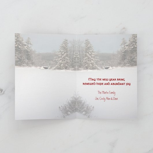 Vernieuwde Hoop Kerst Kaarten (Binnen)