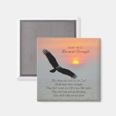 Vernieuwde kracht bijbelmagneet magneet (Voorkant / Achterkant)