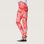 Vernieuwde Legins rood Moeiteloze stijl en flexibi Leggings (Links)